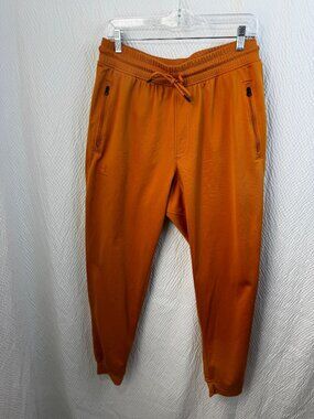 Under Armour Mens Loose Fit Sportstyle Tricot  Joggers Honey Orange, Large